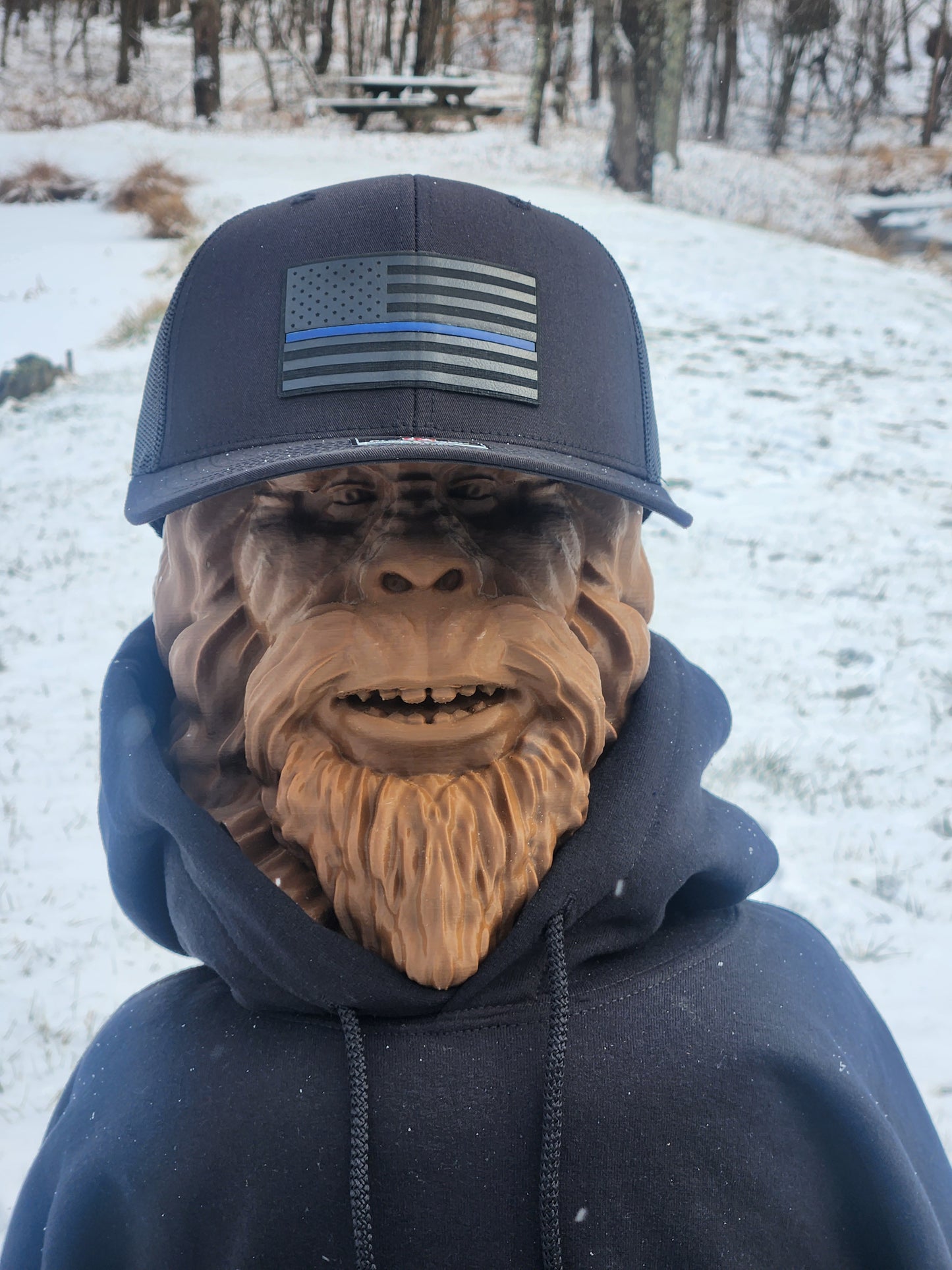 Thin Line Flag Hat