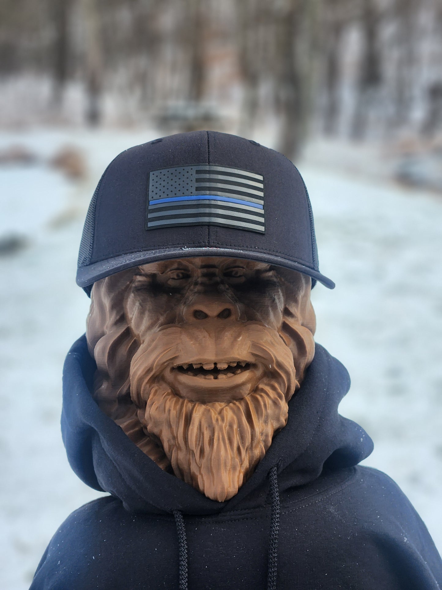 Thin Line Flag Hat