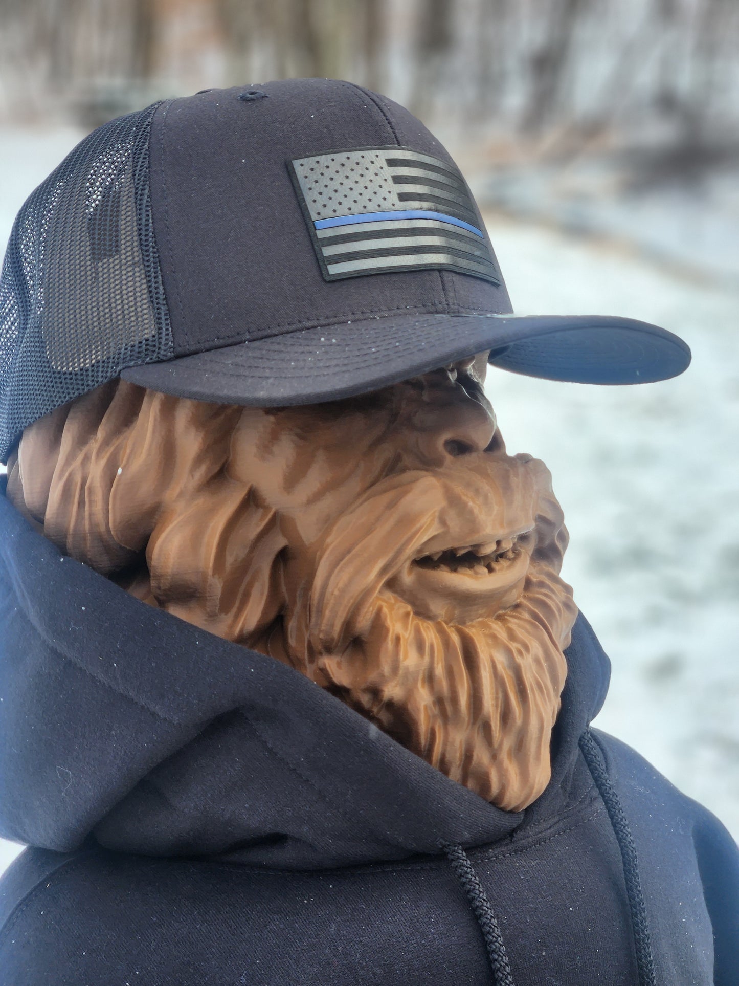 Thin Line Flag Hat
