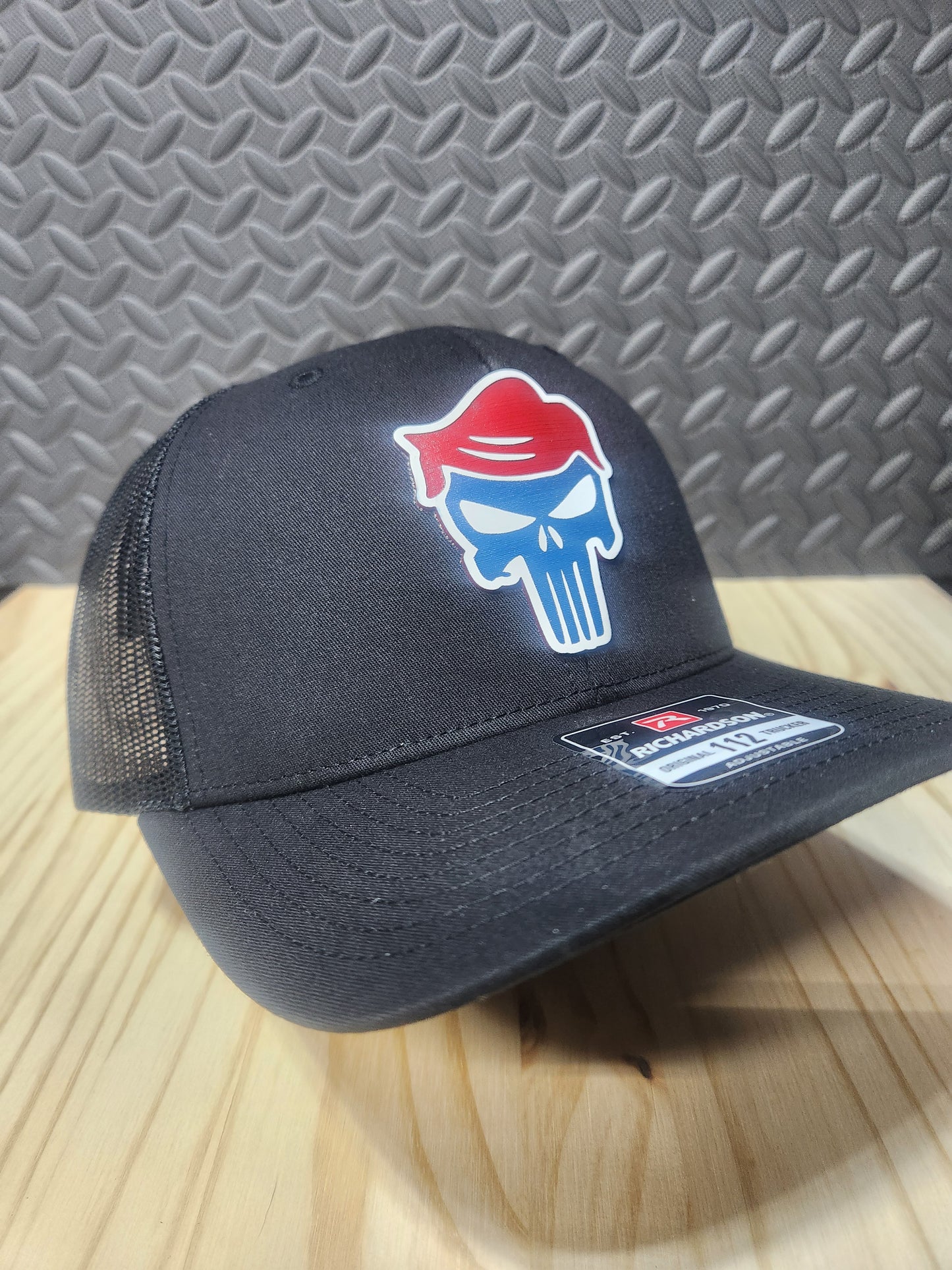 Red White & BlueTrump Punisher Hat