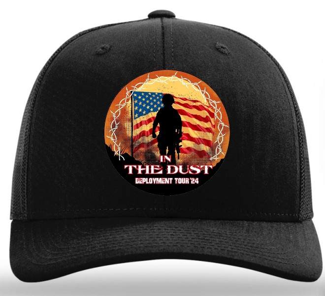 IN THE DUST DEPLOYMENT TOUR HAT