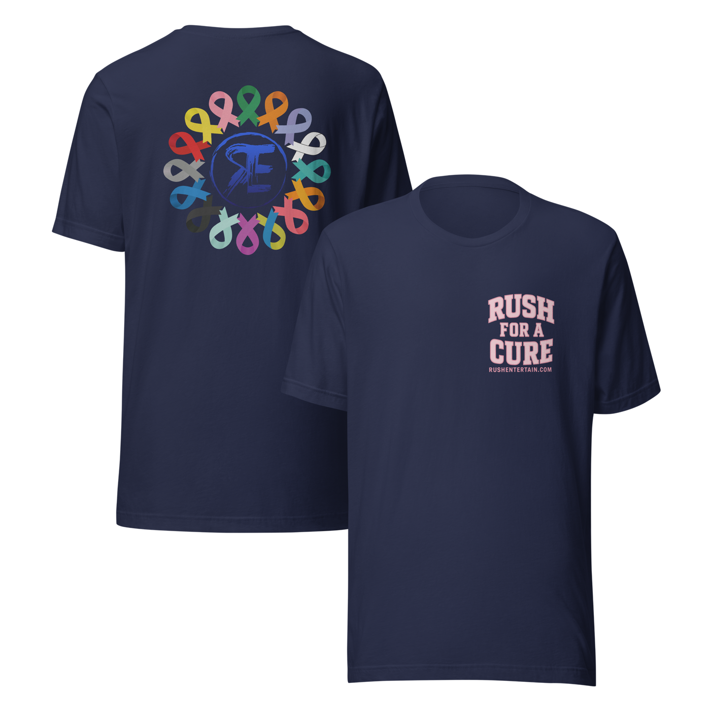 RUSH FOR A CURE T-SHIRT