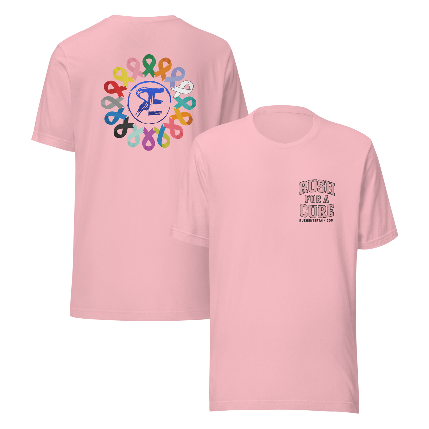 RUSH FOR A CURE T-SHIRT