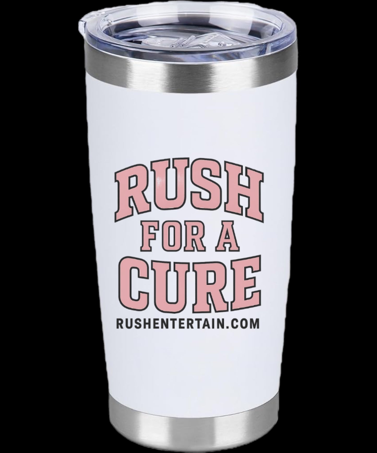 RUSH FOR A CURE TRAVEL MUG